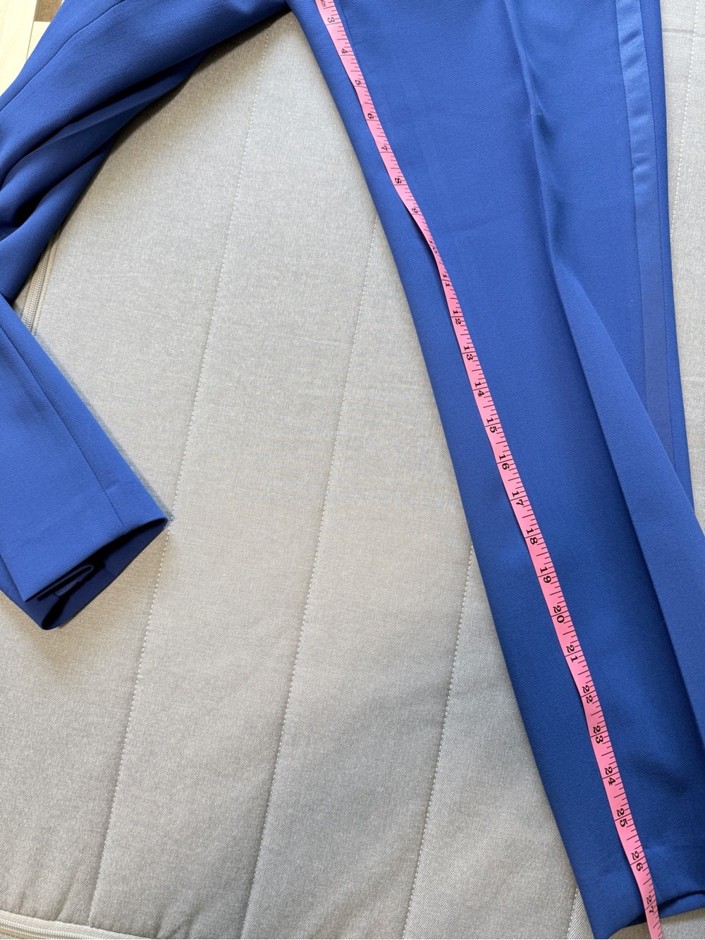 Zara Electric Cobalt Blue Women's Suit Blazer & Trousers - Picture 9 of 9